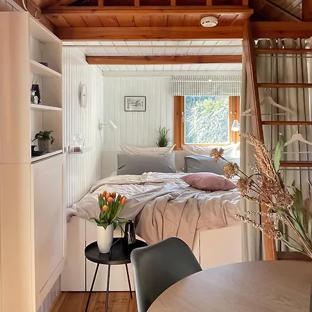 Tiny House Mit Garten In See-Naehe Tauche Exterior photo